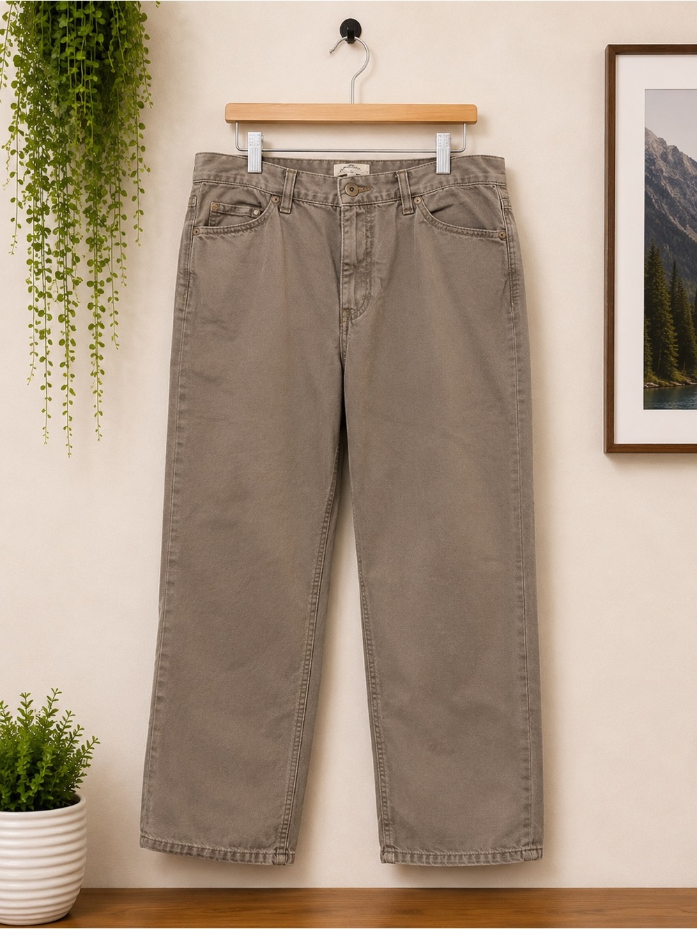 Blue Mountain Men's Khaki Pants 40/30